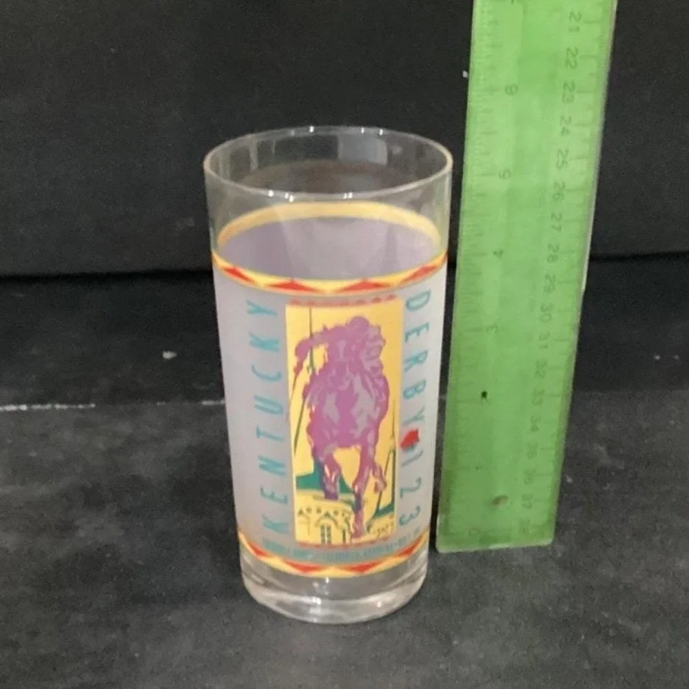 Kentucky Derby Mint Julep Tumblers, Set‎ of 3, Vintage Churchill Downs Glasses